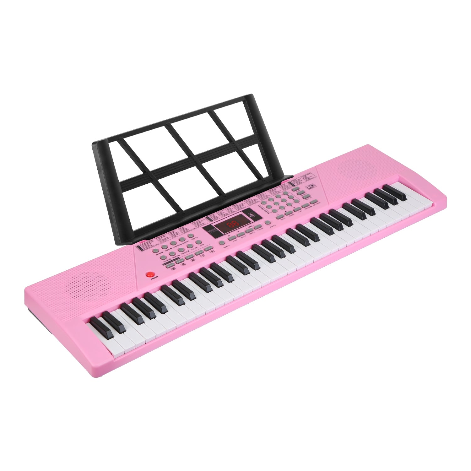 3 Types Options -- 1Pc 61 Keys Digital Music Keyboard Electric Piano Electronic Musical Instrument Kids Learning Keyboard With Microphone Stand For 3-12 Year Old Kids Girls Boys