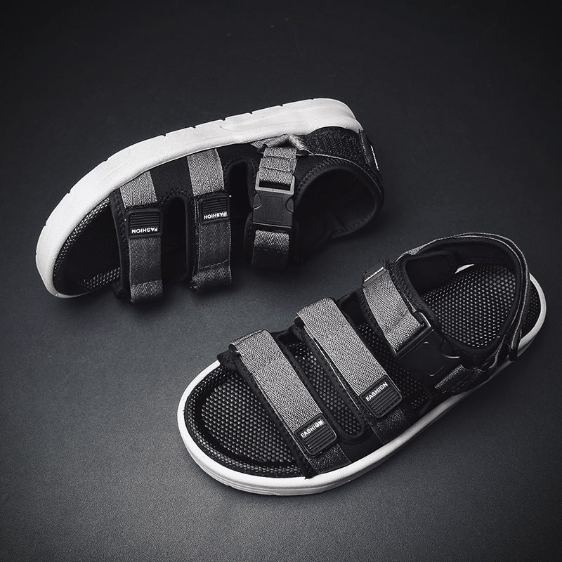 Men's Sandal Summer New Casual Korean Fashion Wear Beach Shoes