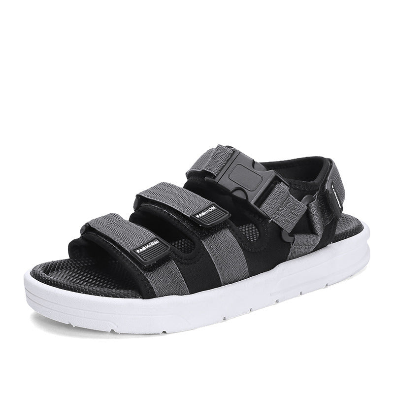 Men's Sandal Summer New Casual Korean Fashion Wear Beach Shoes