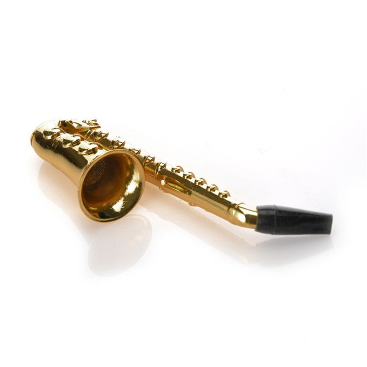 Gilded Saxophone  Filter Cigarette Holder