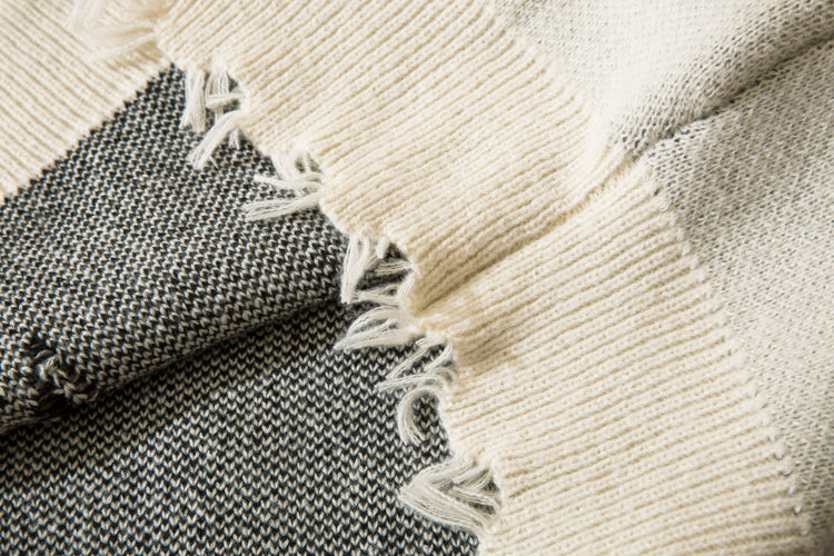 Heart Round Neck Sweater For Men