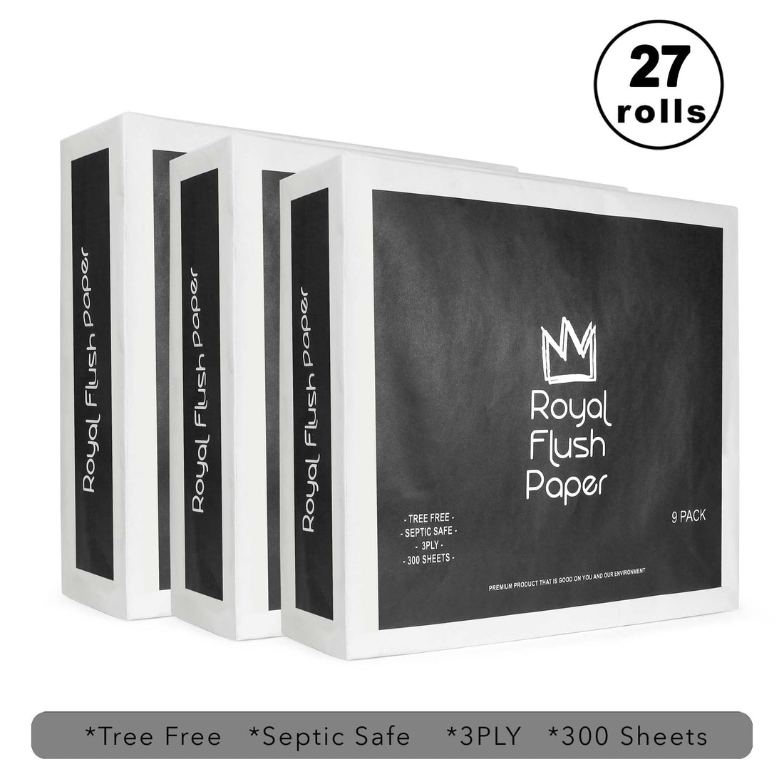 Premium Bamboo Toilet Paper