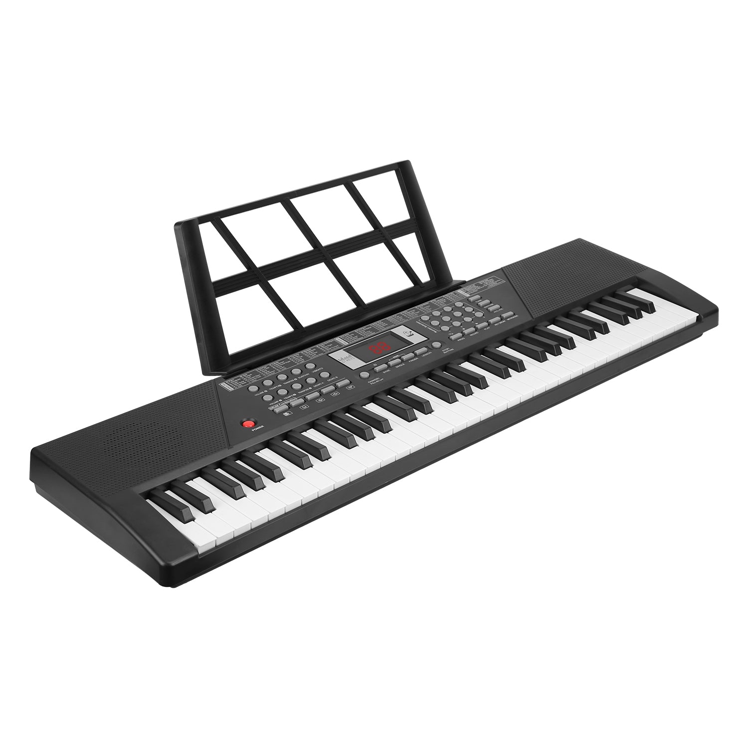 3 Types Options -- 1Pc 61 Keys Digital Music Keyboard Electric Piano Electronic Musical Instrument Kids Learning Keyboard With Microphone Stand For 3-12 Year Old Kids Girls Boys