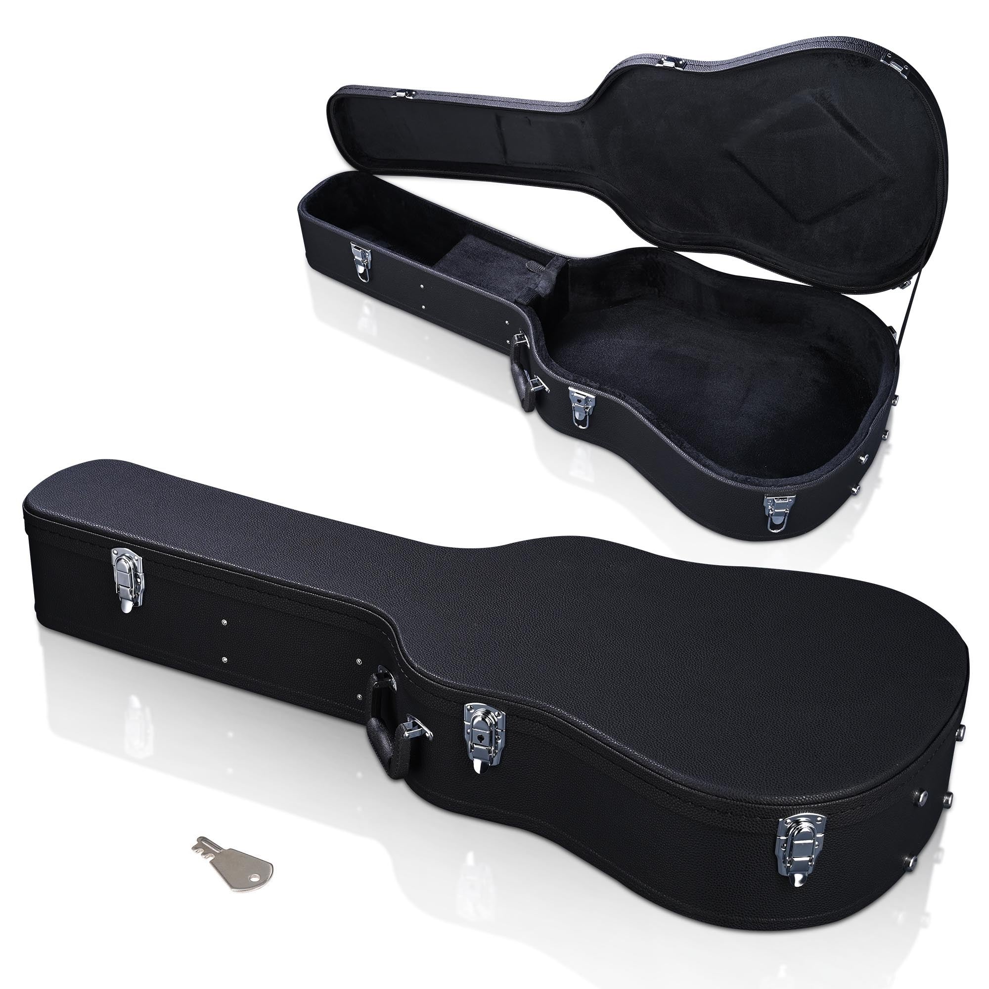 Durable Design, Versatile And Compatible With Multiple Guitars, Acoustic Guitar Hard Shell Case