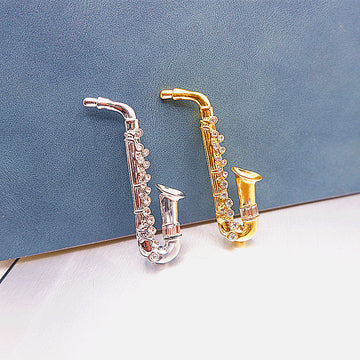 Musical Instrument Saxophone Temperament Brooch