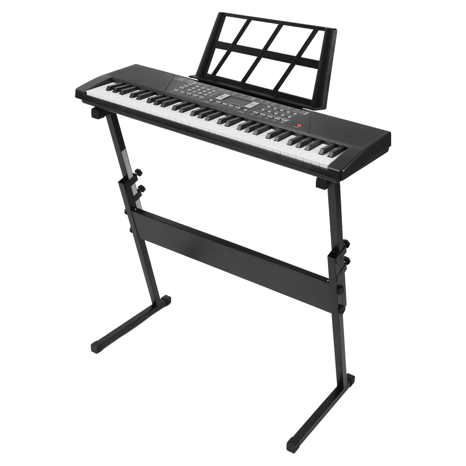 3 Types Options -- 1Pc 61 Keys Digital Music Keyboard Electric Piano Electronic Musical Instrument Kids Learning Keyboard With Microphone Stand For 3-12 Year Old Kids Girls Boys