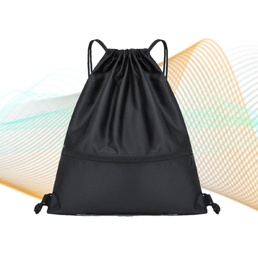 Foldable Drawstring Backpack, Lightweight, Simple and Fashionable Sports Backpack, Unisex