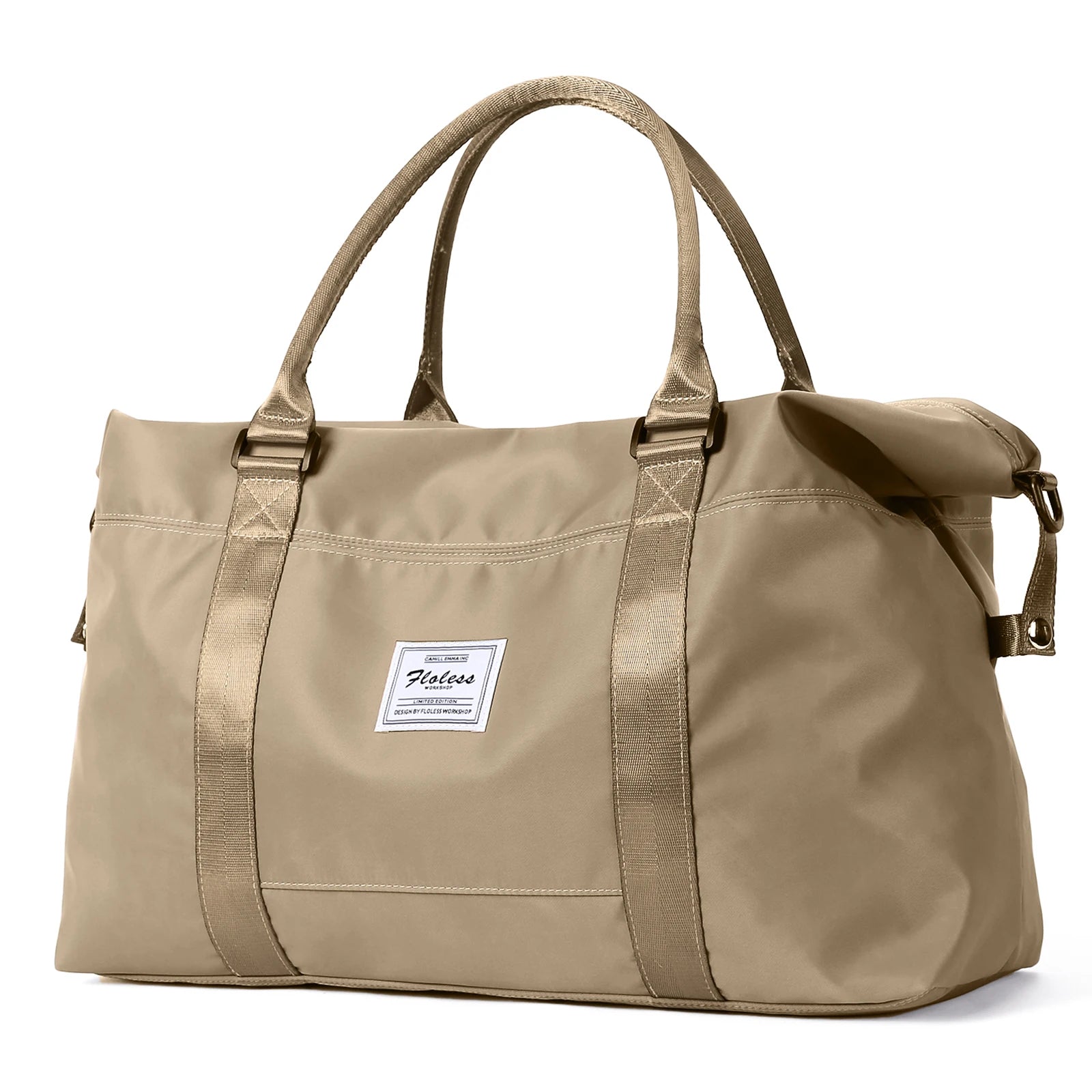 Travel Duffel Bag for Women Sports Tote Gym Bag Shoulder Weekender Overnight Bag with Trolley Sleeve for Airplanes Carry on Bag