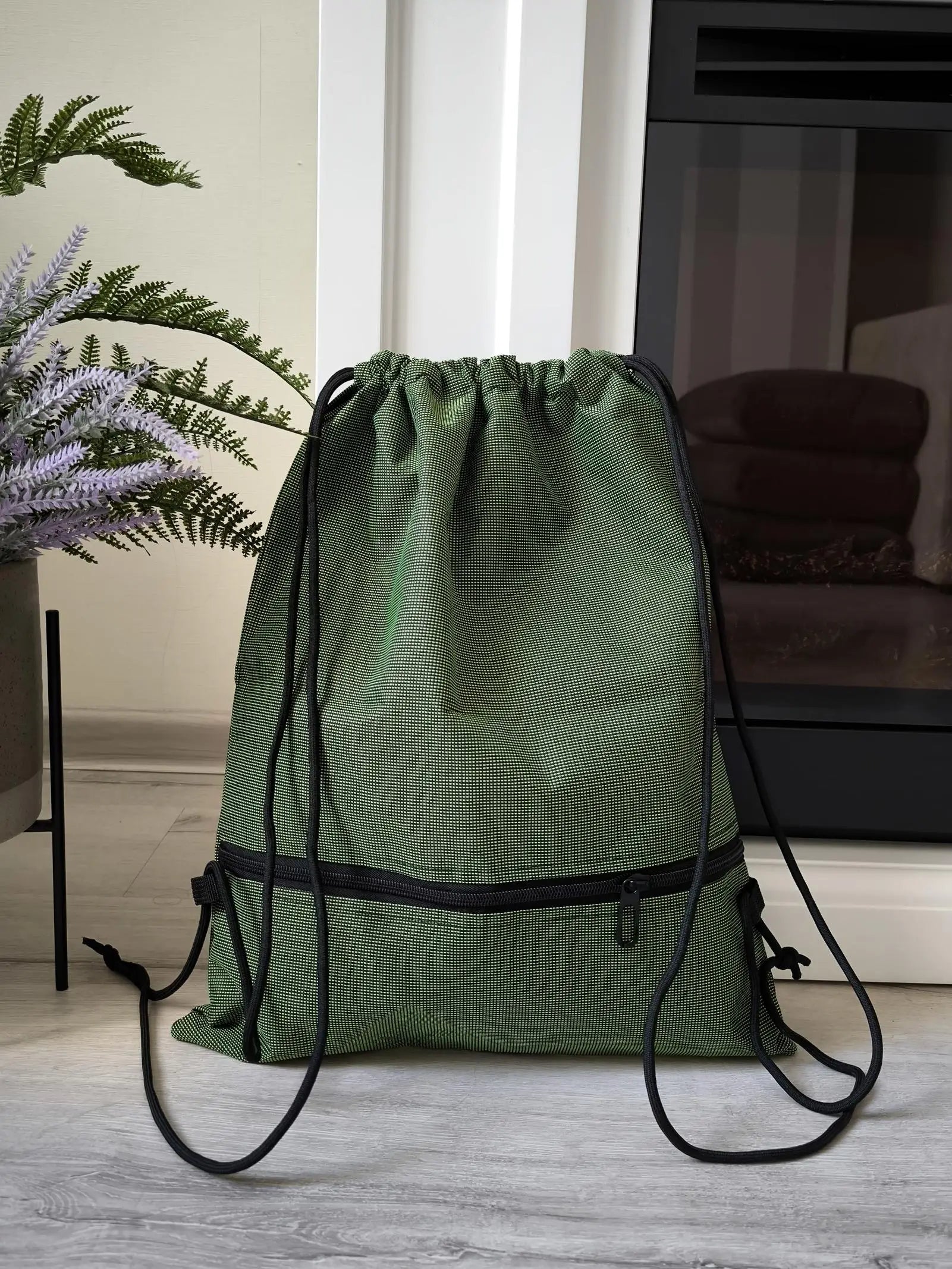 Foldable Drawstring Backpack, Lightweight, Simple and Fashionable Sports Backpack, Unisex