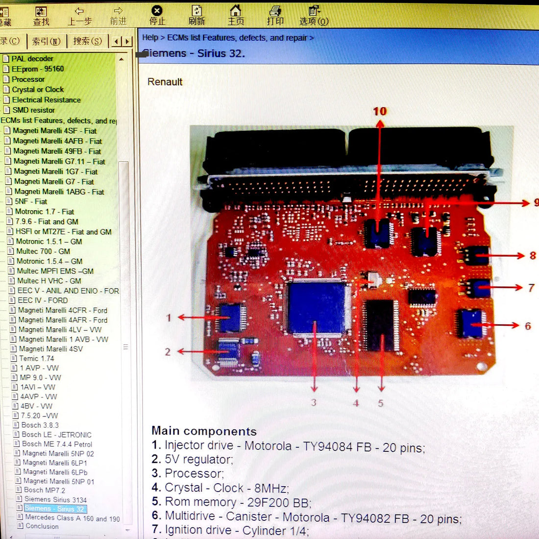 Aroefa Modules ECU Repair Software Upgraded ECU - Aroefa