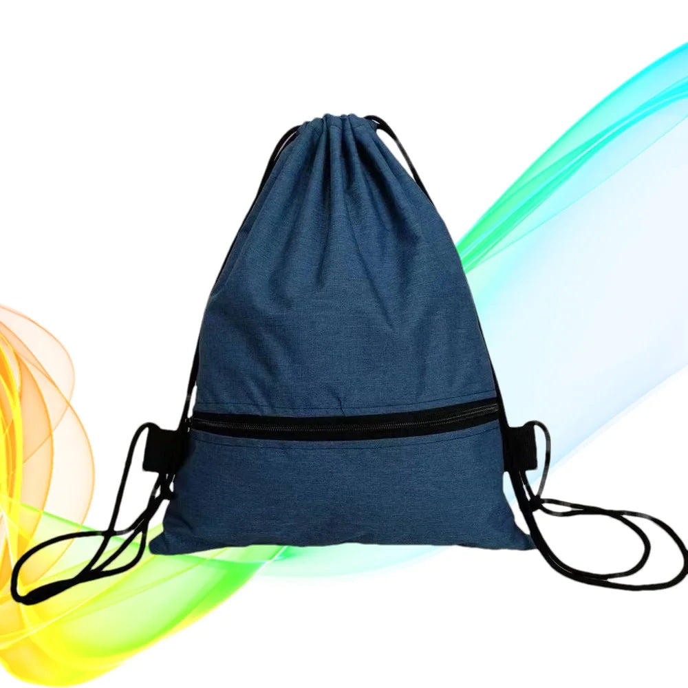 Foldable Drawstring Backpack, Lightweight, Simple and Fashionable Sports Backpack, Unisex
