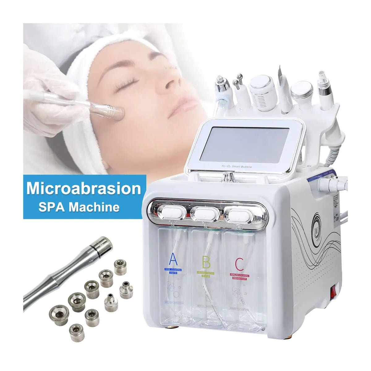 Beauty Products for Women 7 in 1 Lifting Hydrodermabrasion Diamond Microdermabrasion Hydra Beauty Facial Hydrofacial Machine