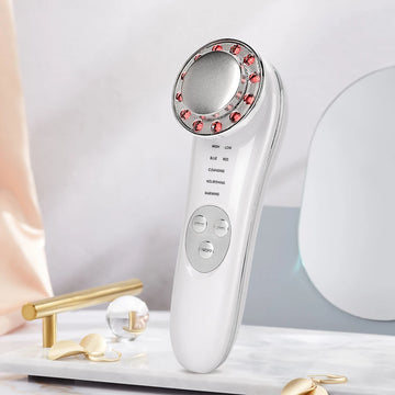 Hot Personal Skin Care Beauty Products Lifting Massager Home Use Ems Micro-current Temperature Control Facial Beauty Device