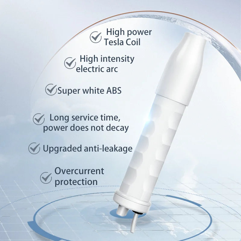 Factory Price Custom 6 in 1 Handheld Skin Rejuvenation High Frequency Wand Beauty Products Skin Therapy Wand