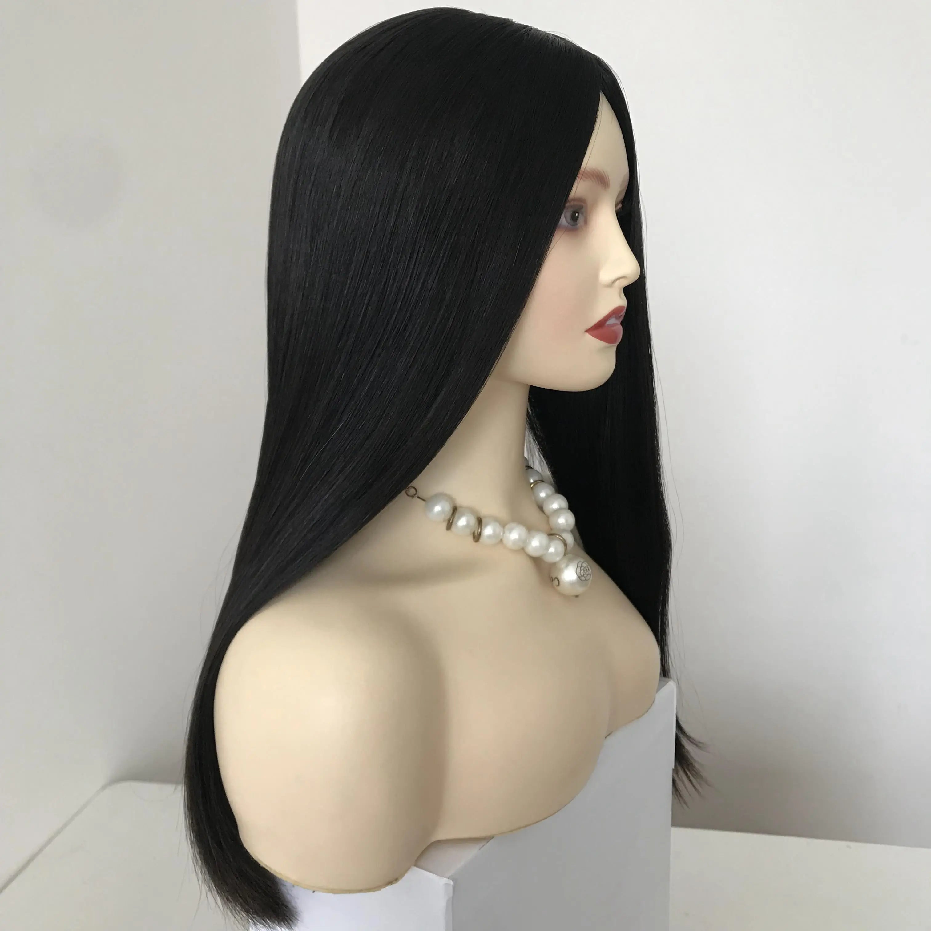 Wholesale Price Natural Color Human Hair Wigs Top Lace Wig Jewish Wigs Human Hair Products