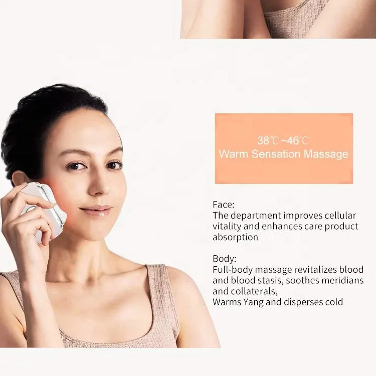 Face Lift Beauty Products Gua Sha Scraping Massage Tools Anti-puffiness Pore Shrinking Face Beauty Skin Tightening Facial Device