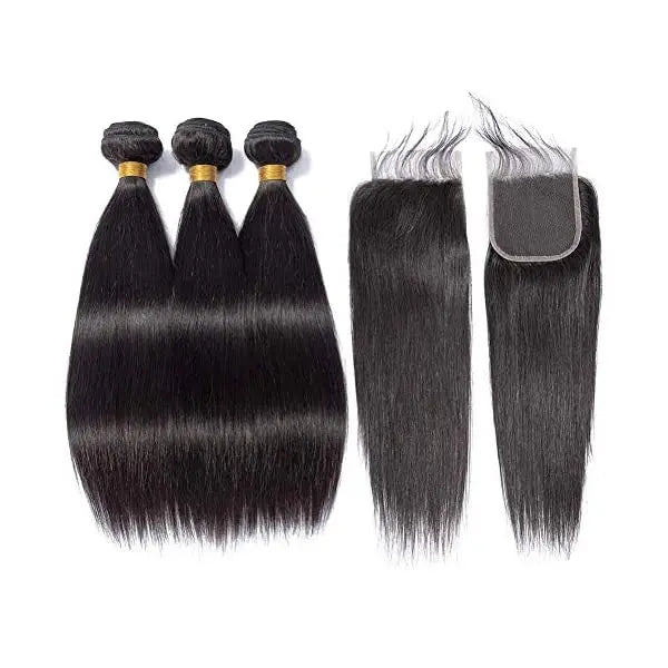 Raw Brazilian Virgin Human Hair Products Cheap Long 40 Inch Straight Cuticle Aligned Human Hair Bundles Natural Hair Extension