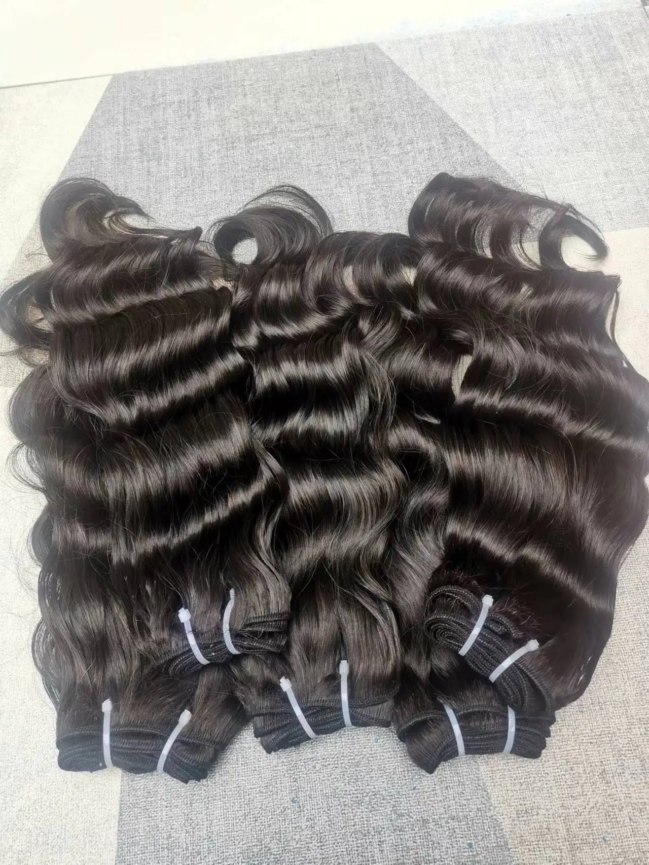Raw Vietnamese Hair Bundles Vendors Raw Human Hair Body Wave Natural Bundles Beauty Products for Women