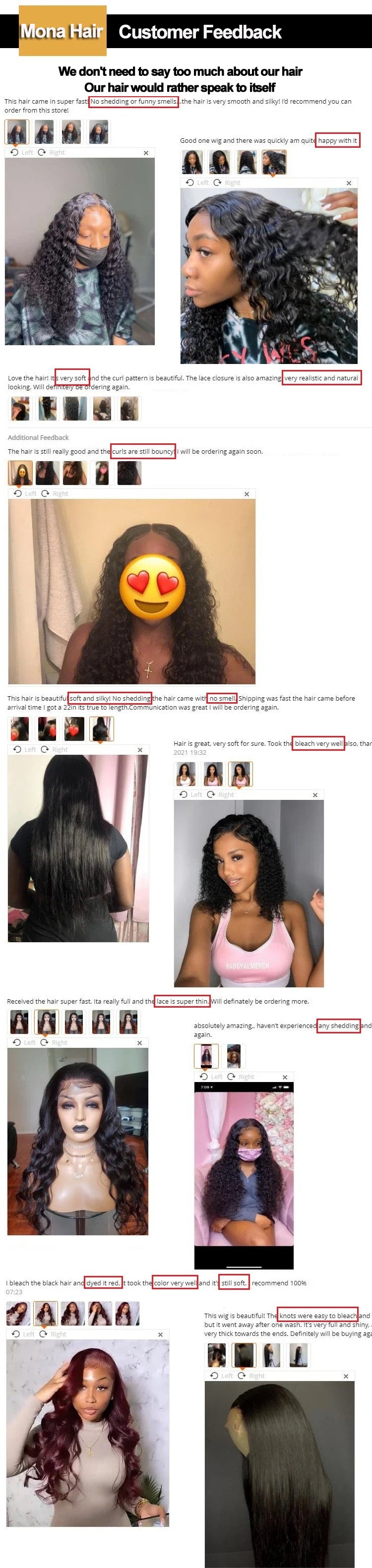 13x6 Transparent Frontal Wig Wholesale Price Water Wave Straight Wavy Mona Hair Best Selling Human Hair Products