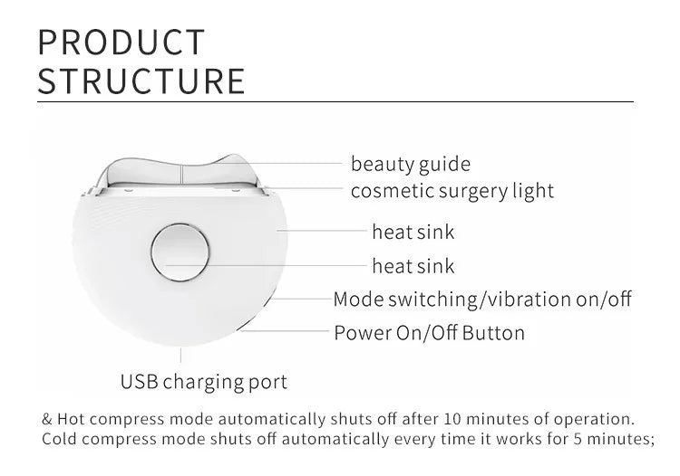 Face Lift Beauty Products Gua Sha Scraping Massage Tools Anti-puffiness Pore Shrinking Face Beauty Skin Tightening Facial Device