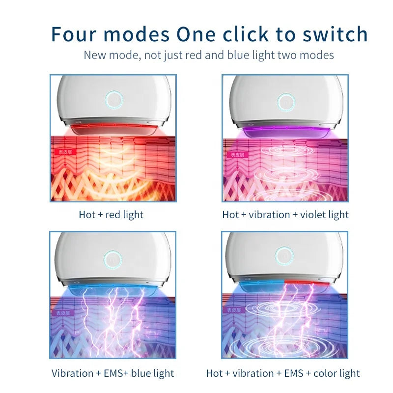 Home Beauty Products Body Guasha Scraping Massager Heat Sonic Vibrate Face and Neck Lifting Device Electric Gua Sha Massage Tool