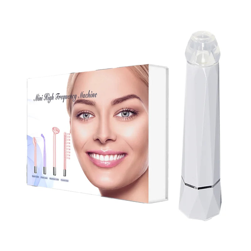 New Best Seller Beauty Products Skin Tightening Therapy Wand Eva case Adjustable Frequency Wand 7 in 1