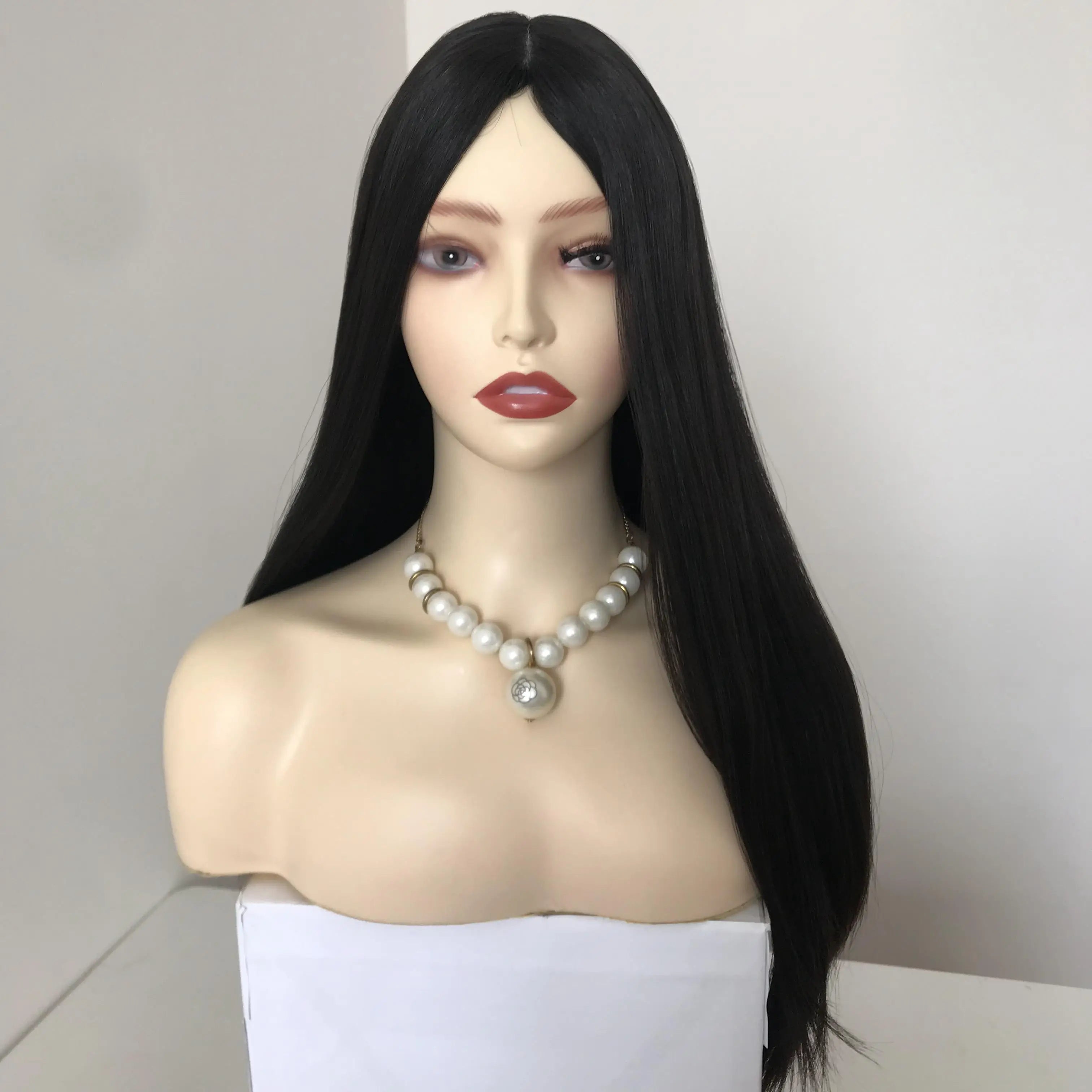 Wholesale Price Natural Color Human Hair Wigs Top Lace Wig Jewish Wigs Human Hair Products