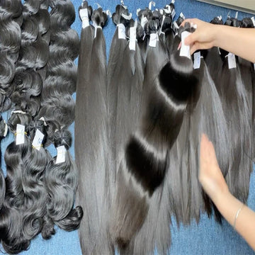 Top Selling Vietnam Raw Hair Bundles Vendors Straight Bundles Human Hair Extensions Beauty Products for Women