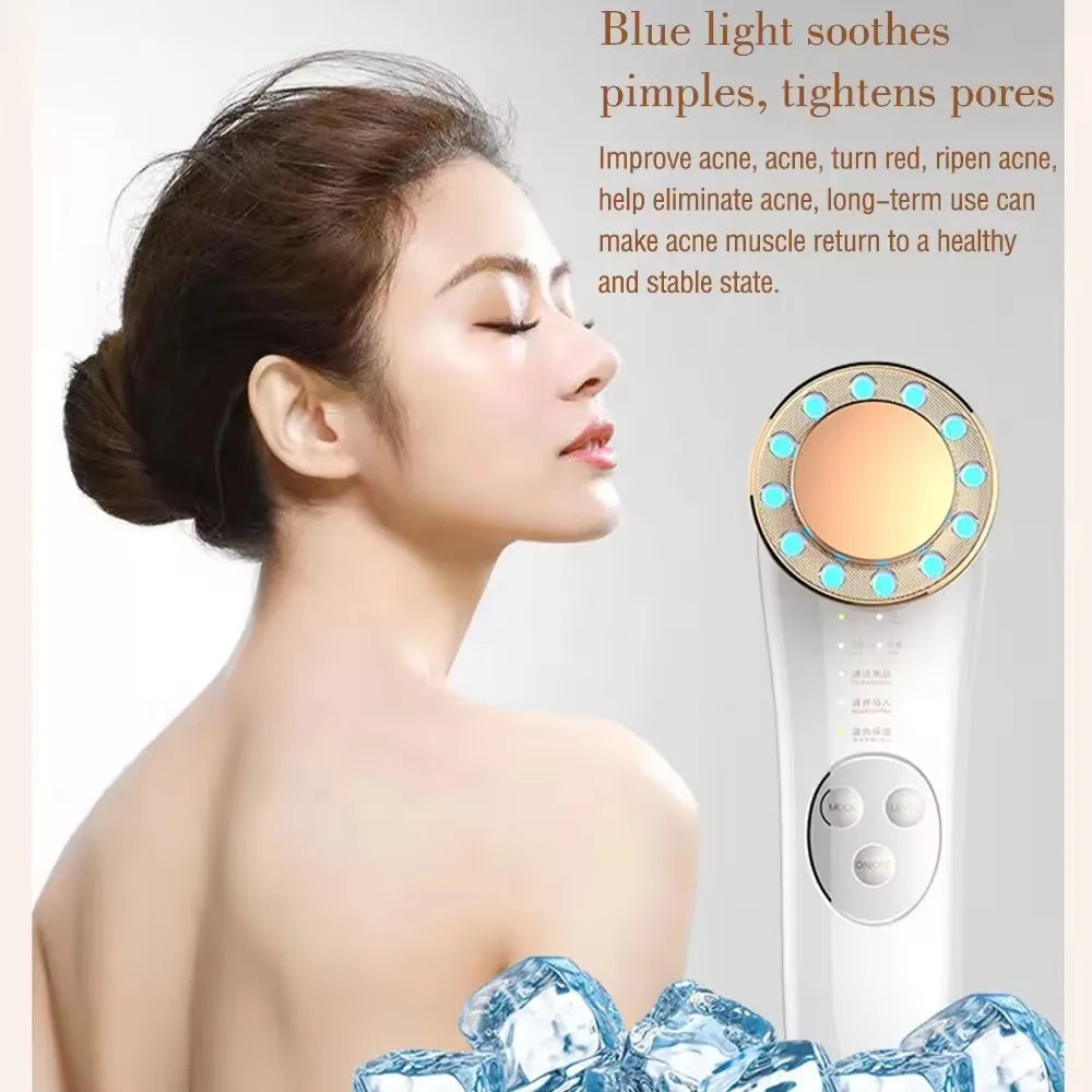 Hot Personal Skin Care Beauty Products Lifting Massager Home Use Ems Micro-current Temperature Control Facial Beauty Device