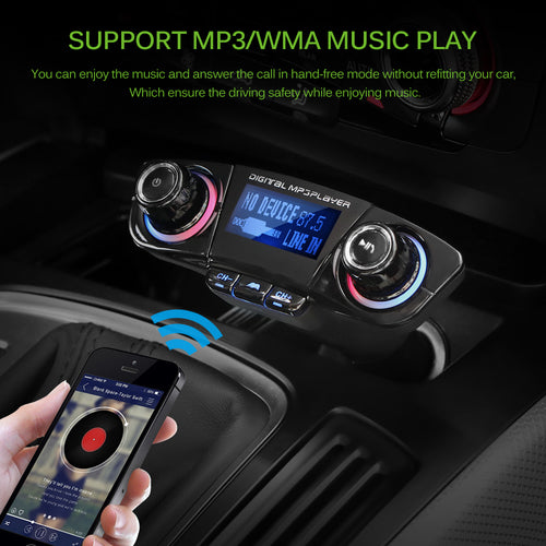 BT06 Car FM transmitter MP3 Player Audio Receiver - Aroefa