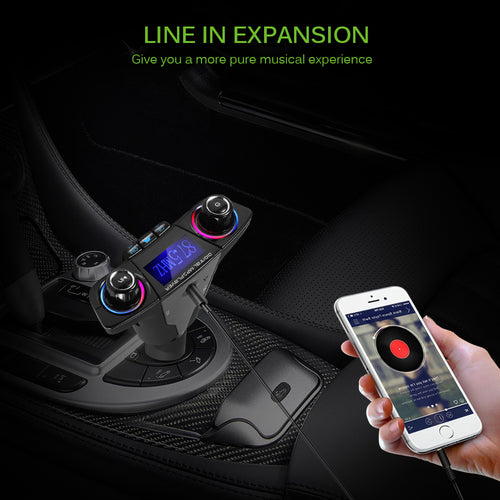BT06 Car FM transmitter MP3 Player Audio Receiver - Aroefa