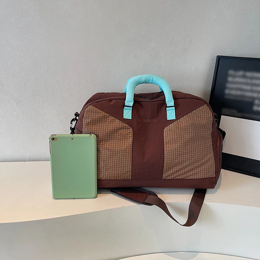 Large-Capacity Short-Distance Travel Bag, Carry-On Bag, Business Trip Hand Luggage, Sports and Fitness Bag, Travel Storage Bag