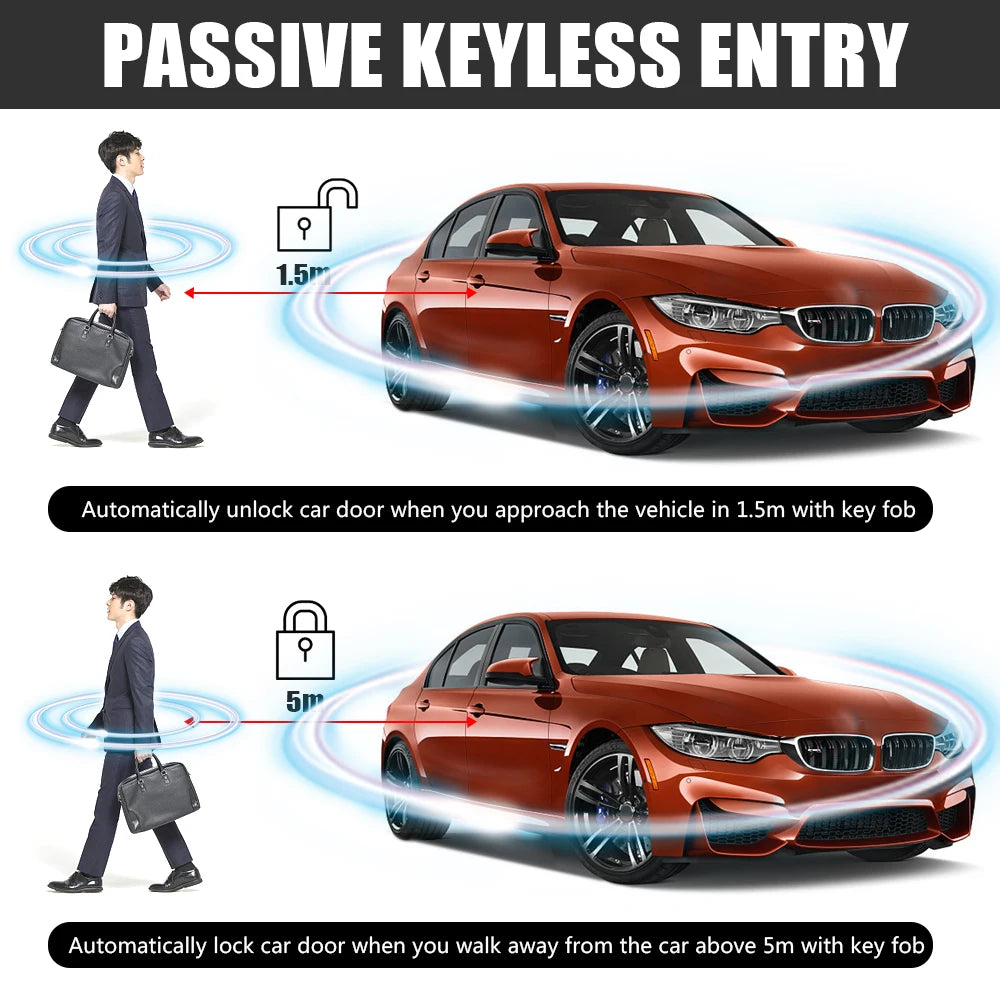 Aroefa Car Starter Alarm Smart Bluetooth - Aroefa