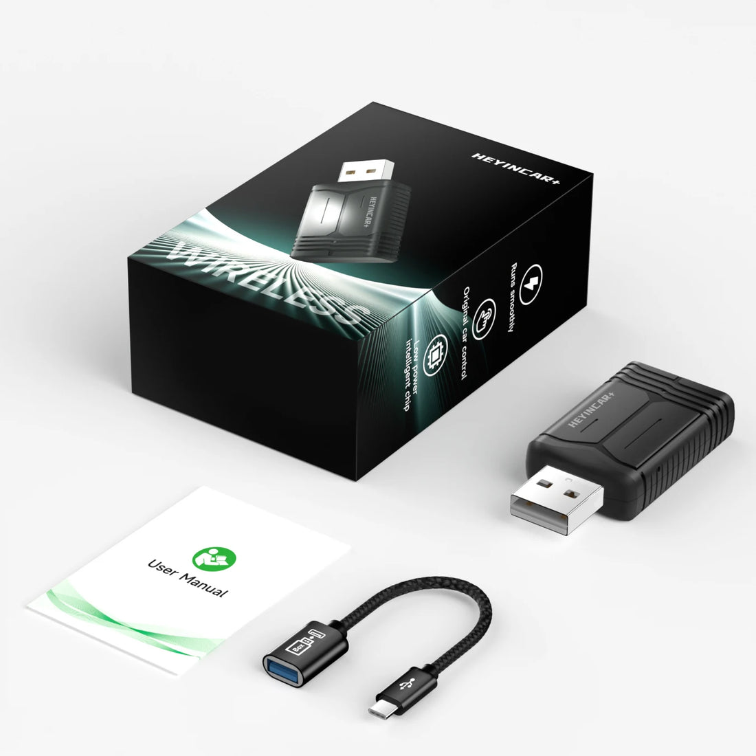 Aroefa 2025 HEYINCAR 2in1 Wireless Benz Carplay - Aroefa