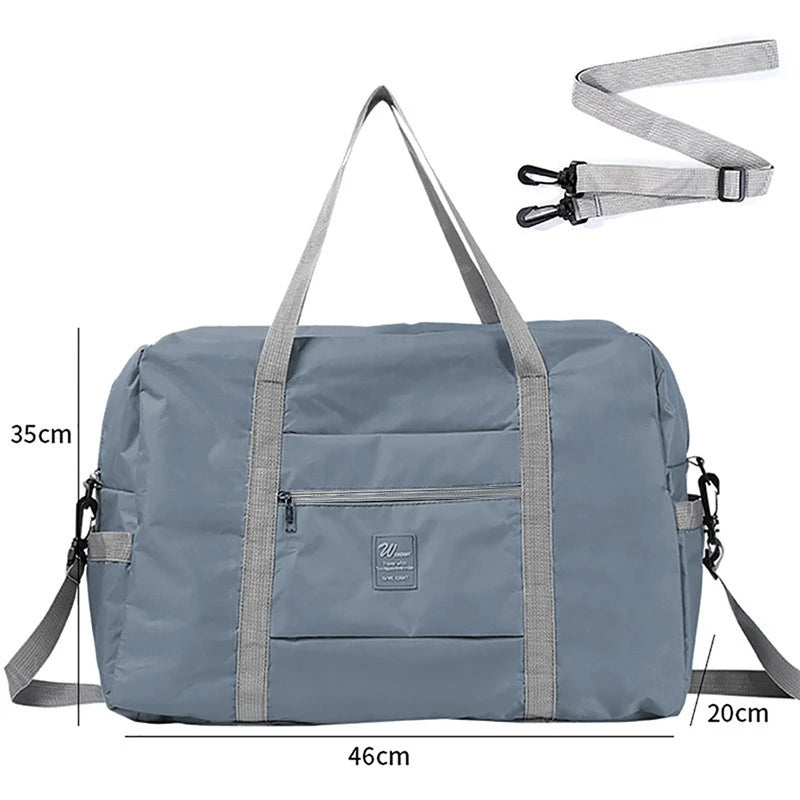 Travel Luggage Bag Large Capacity Multifunctional Adjustable Pull Rod Lightweight Business Trips Short Distance Clothing Storage