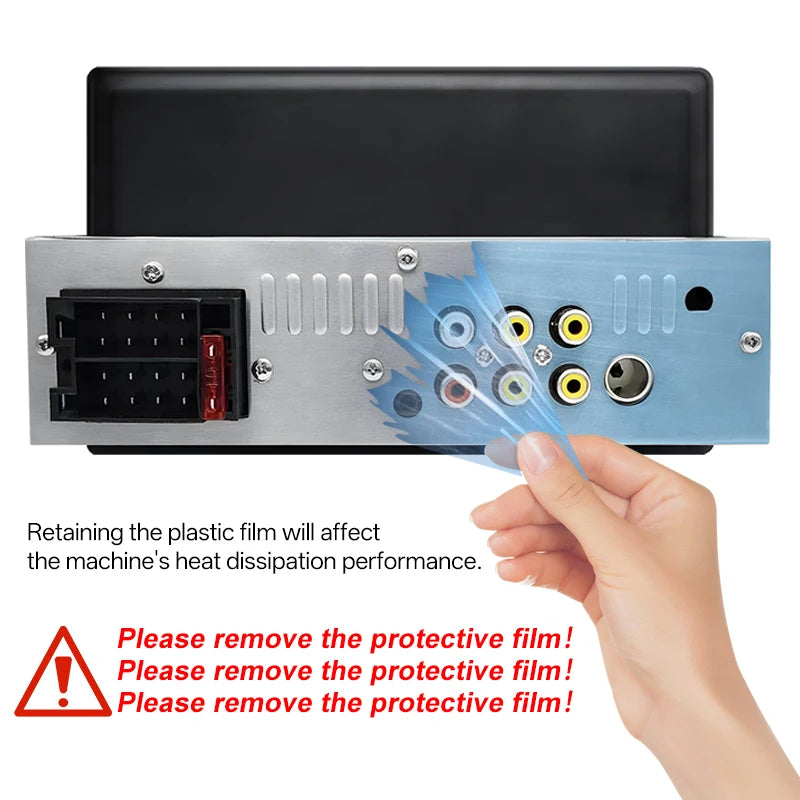 Aroefa 7“ Car Radio 1 Din Carplay Android - Aroefa