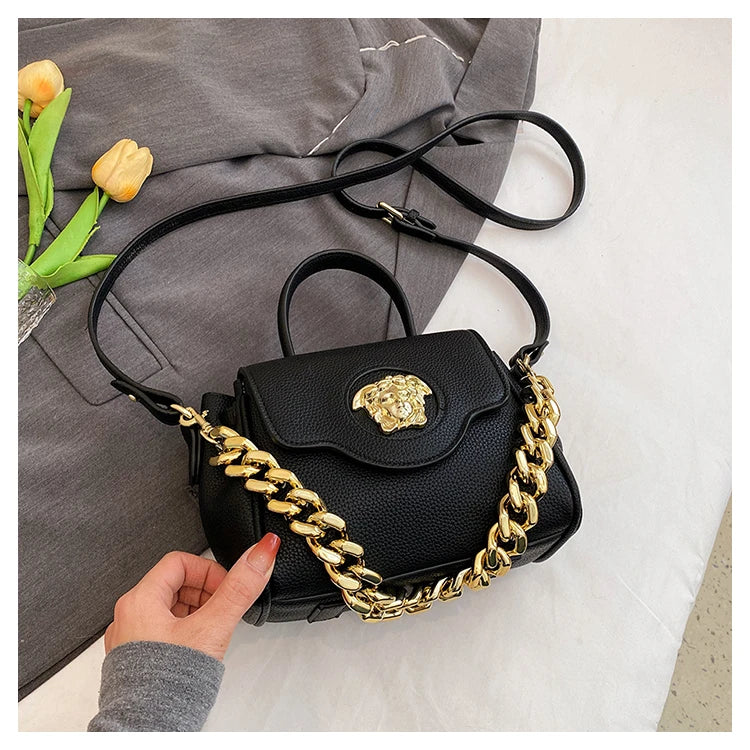 High-End Minimalist Messenger Bag Fashionable For Women With Large Capacity Casual Business Solid Color