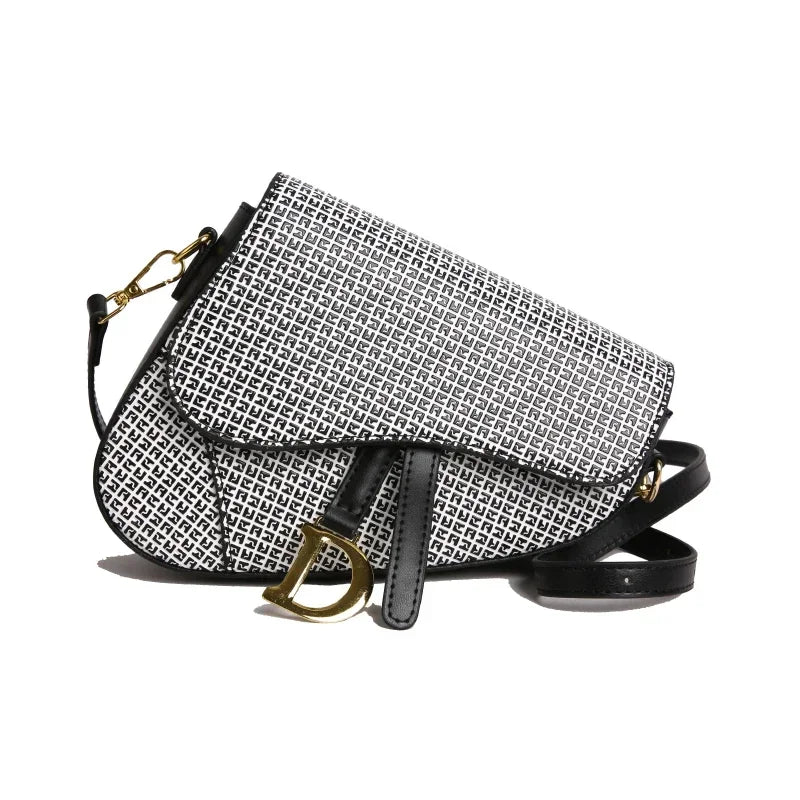 Elegant Messenger Bag for Ladies, Leather Shoulder Crossbody By Famous Designer, Women's Handbag Popular Classic