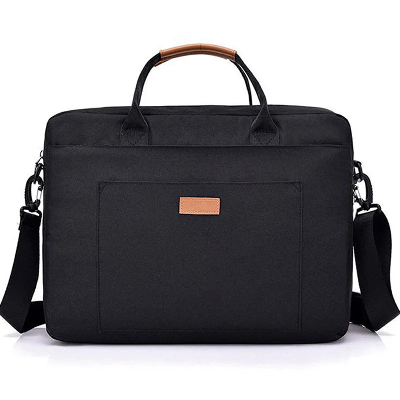 Men's briefcase for business travel, Korean version, stylish and casual Oxford cloth briefcase for computer use, business bag