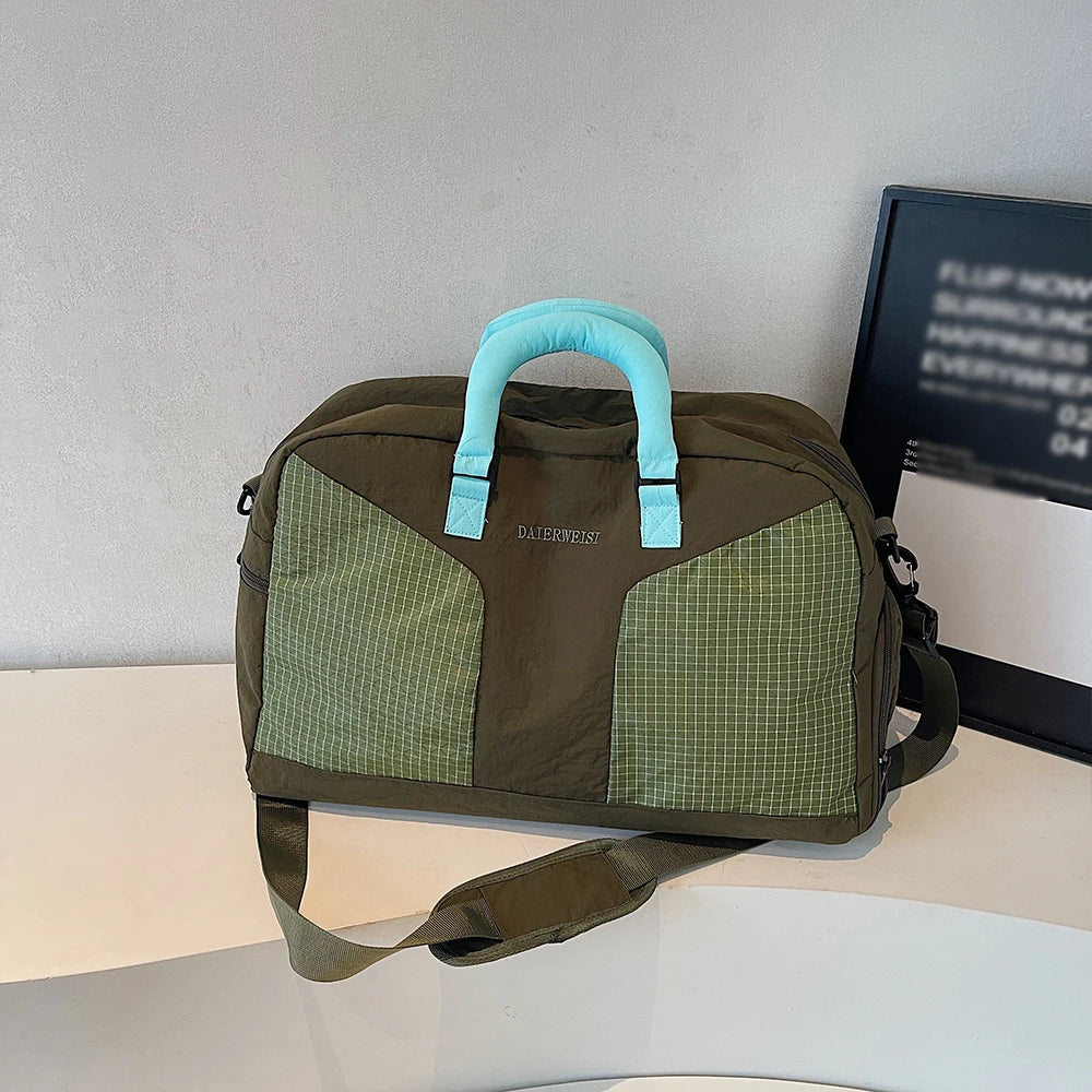 Large-Capacity Short-Distance Travel Bag, Carry-On Bag, Business Trip Hand Luggage, Sports and Fitness Bag, Travel Storage Bag