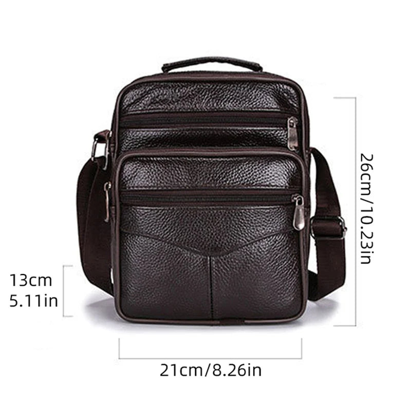 Men's Messenger Bags Hot PU Handbag Multi-functional Travel Casual Small Bags Outdoor Hiking Cycling Sport Cigarette Satchel