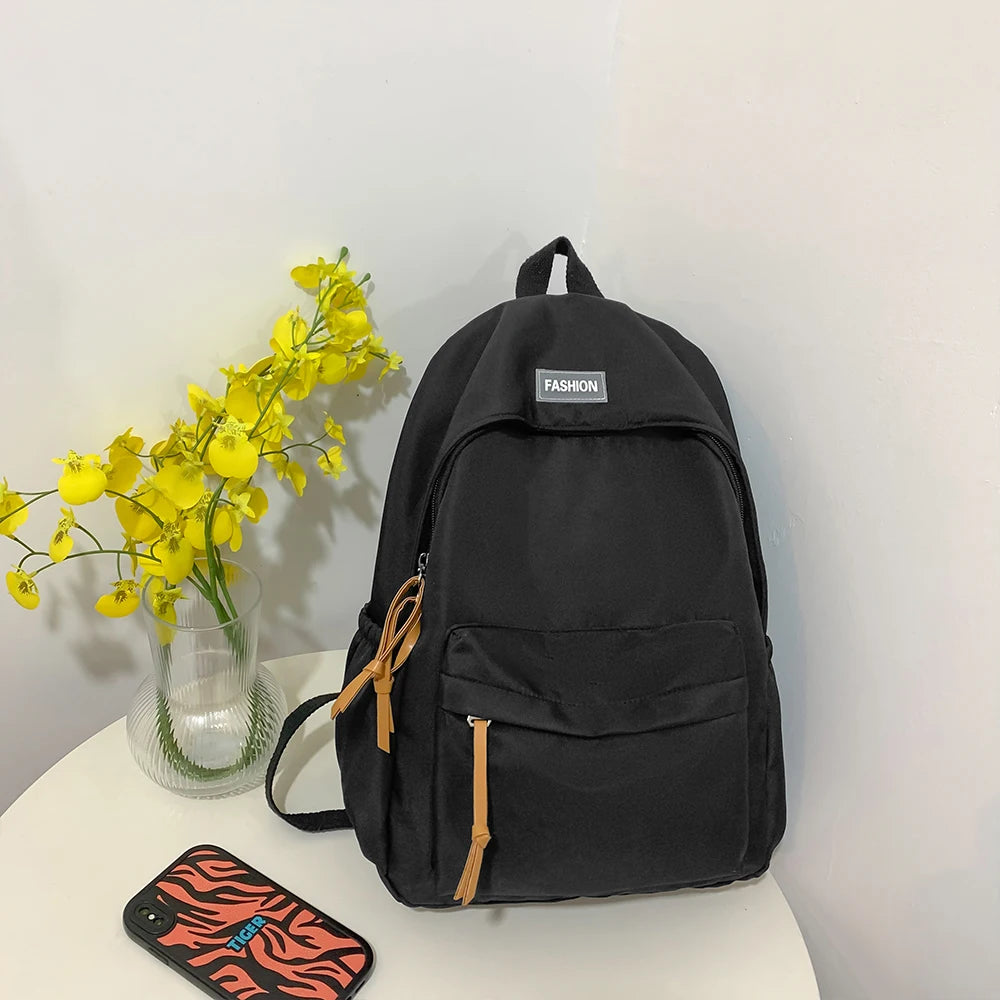 Simple Backpacks for College Students, High School Students, Junior High School Students, Casual Backpacks, Backpacks