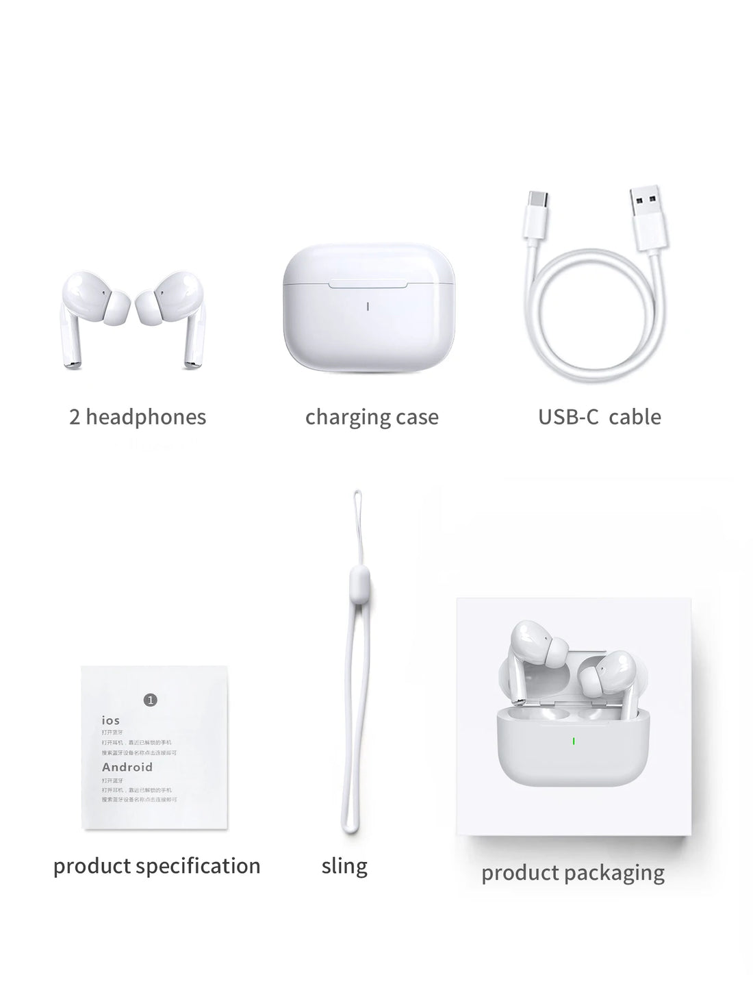 Aroefa Wireless Headphones - Aroefa