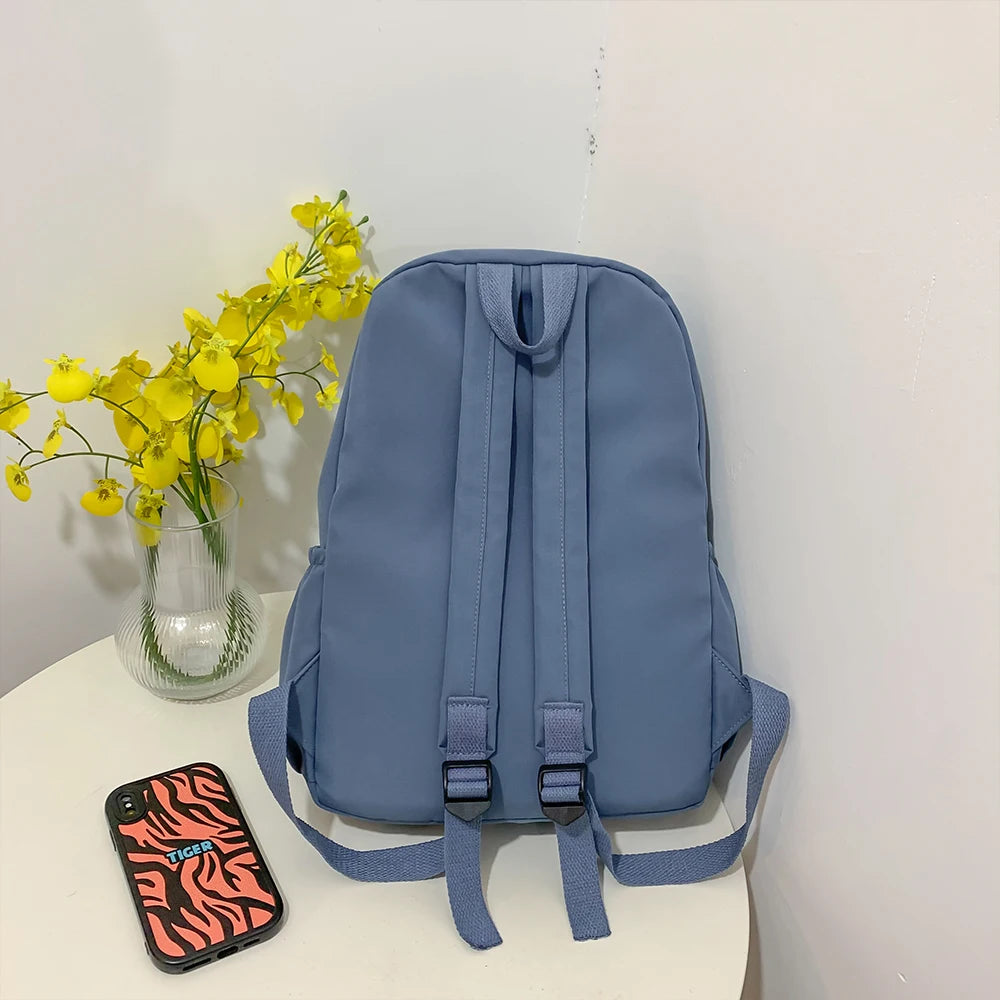 Simple Backpacks for College Students, High School Students, Junior High School Students, Casual Backpacks, Backpacks