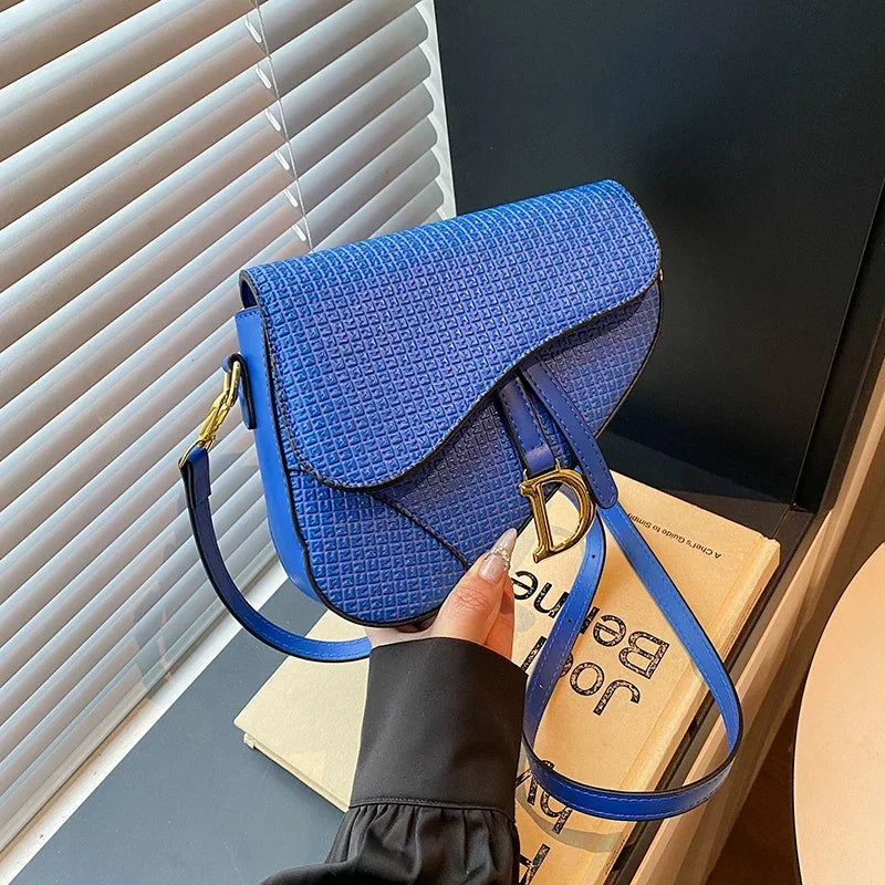 Elegant Messenger Bag for Ladies, Leather Shoulder Crossbody By Famous Designer, Women's Handbag Popular Classic