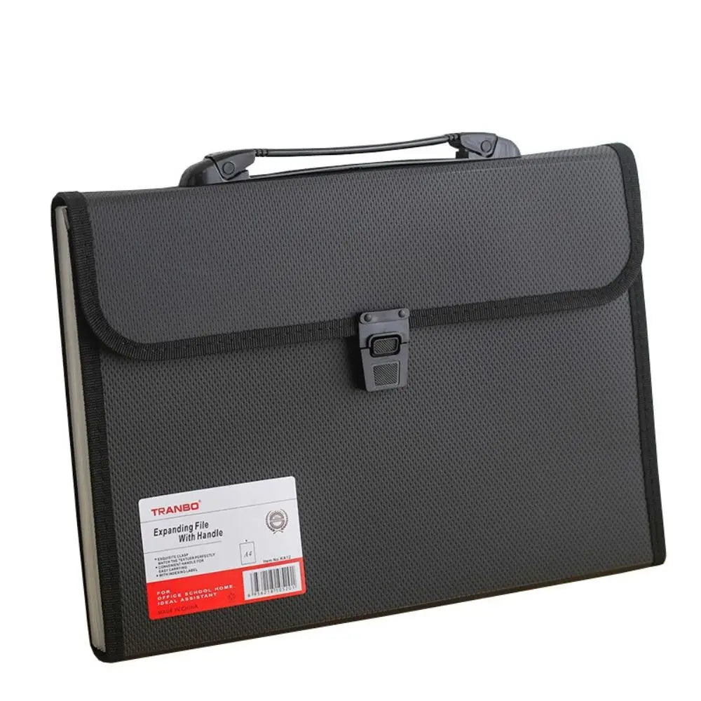 Simple Business Briefcases Expanding File Accordion Document Bag Document Organiser Storage Wallet Paper Folder