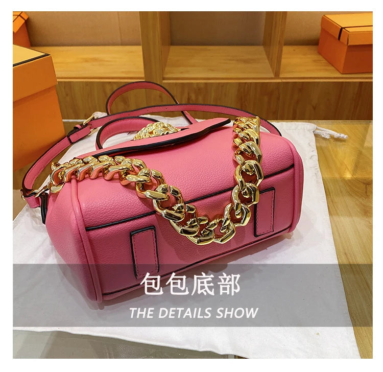 High-End Minimalist Messenger Bag Fashionable For Women With Large Capacity Casual Business Solid Color
