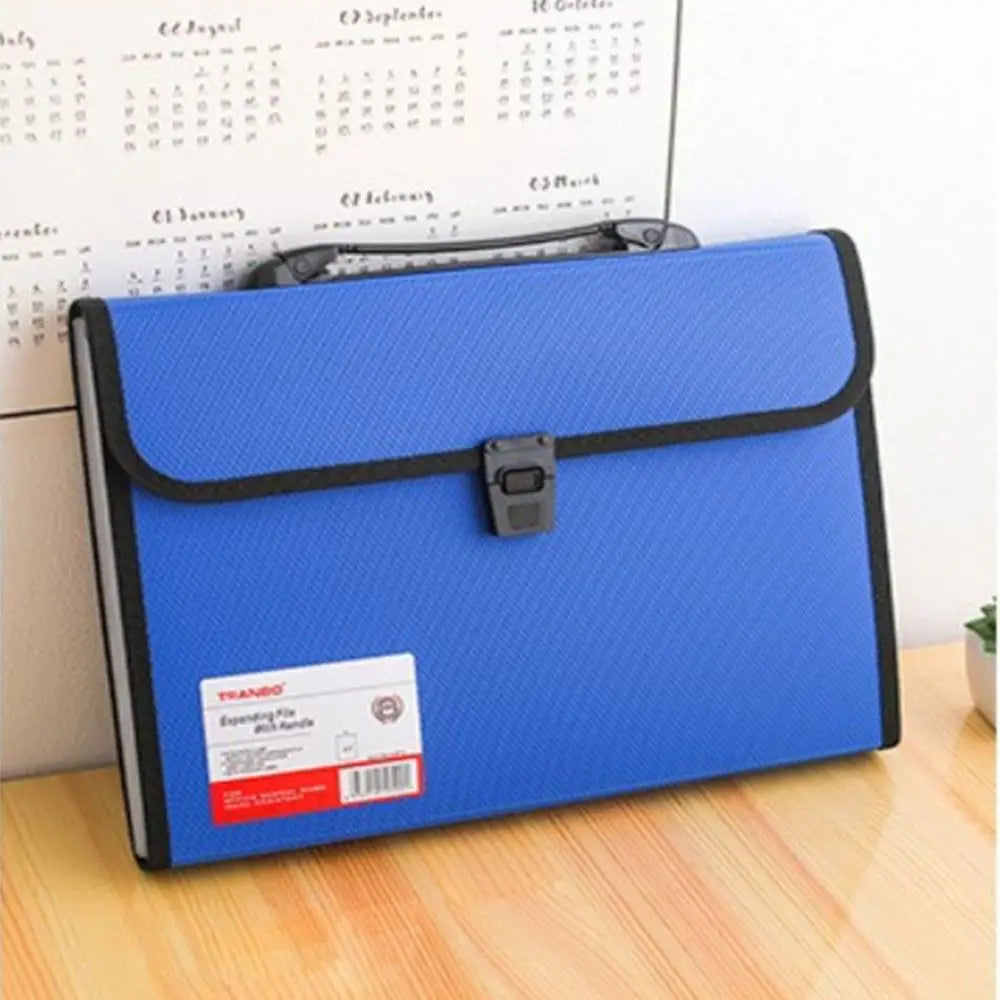 Simple Business Briefcases Expanding File Accordion Document Bag Document Organiser Storage Wallet Paper Folder