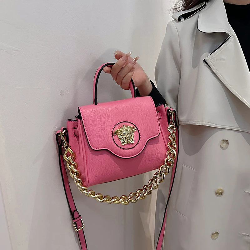 High-End Minimalist Messenger Bag Fashionable For Women With Large Capacity Casual Business Solid Color