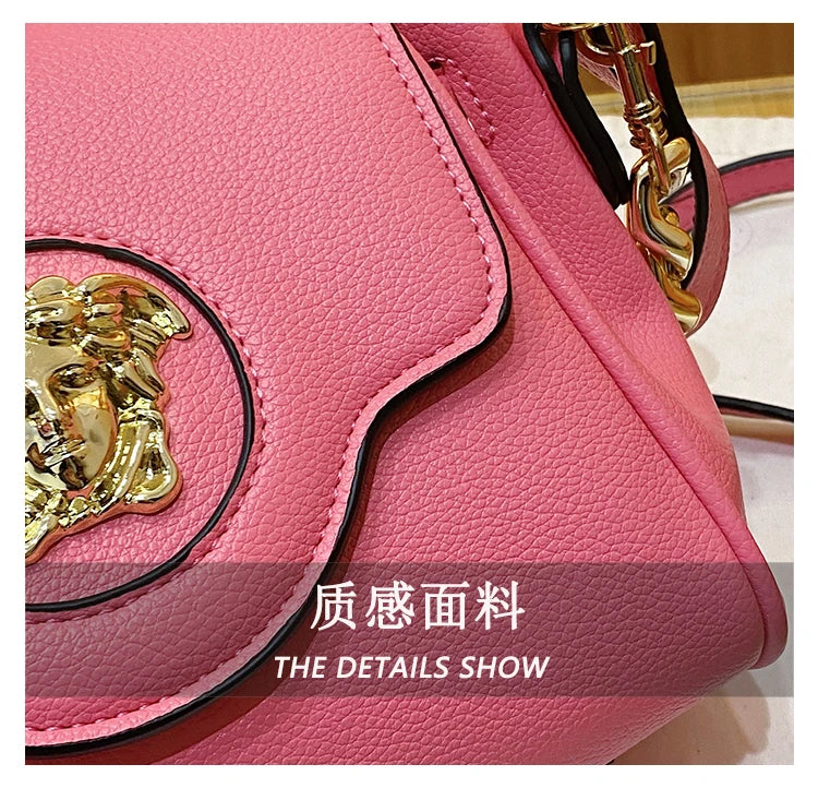 High-End Minimalist Messenger Bag Fashionable For Women With Large Capacity Casual Business Solid Color